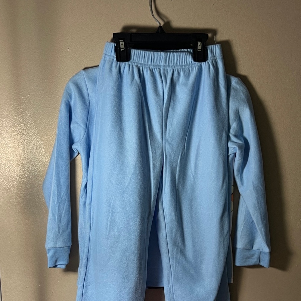 Bluey Kids Cartoon Character Pajama Set - Light Blue - Picture 3 of 5